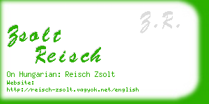 zsolt reisch business card